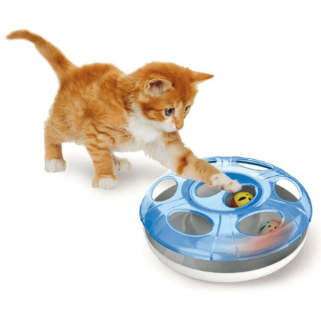 GEORPLAST UFO TOY WITH TWO BALLS DIAMETER 25CM