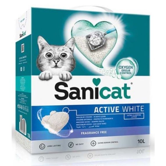SANICAT ACTIV WHT FRAGR FREE 10L