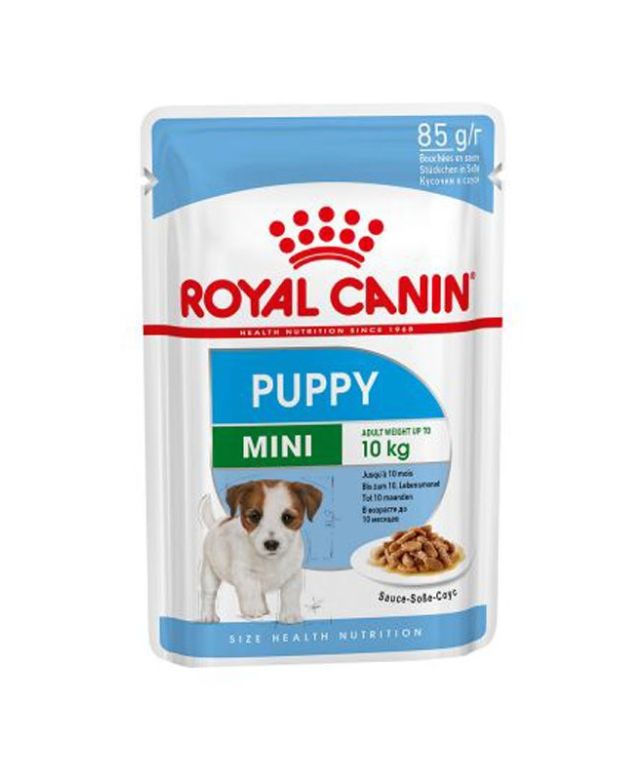 ROYAL CANIN MINI PUPPY WET FOOD POUCH 85GR