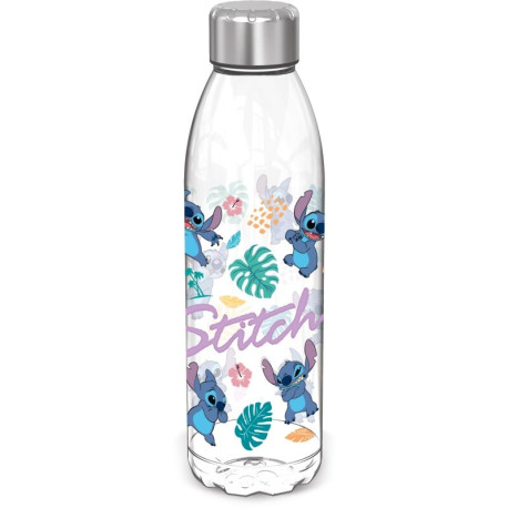 Stitch Aqua Plastic Bottle 980mla