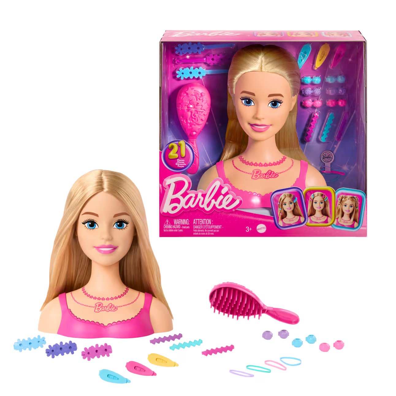 Barbie Doll Styling Head