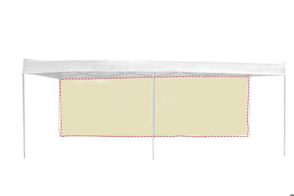 GRAND UP GAZEBO 6M EXTRA CURTAIN 210D BEIGE