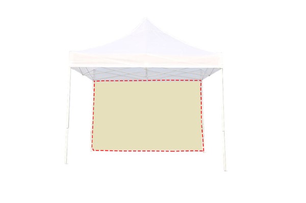 GRAND UP GAZEBO 2M EXTRA CURTAIN 210D BEIGE