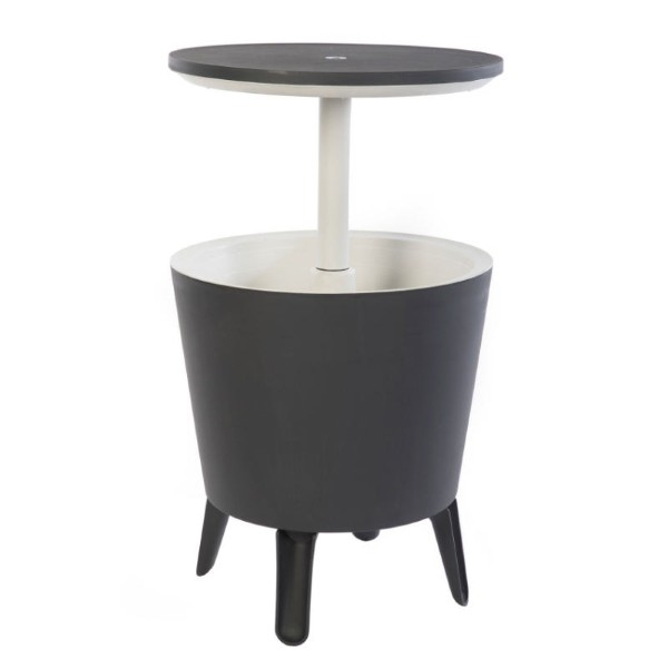 KETER COOL BAR 57-84CM Ø 49.5CM DARK GREY/WHITE