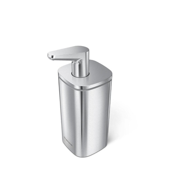 SIMPLEHUMAN LIQUID SOAP PULSE PUMP 295ML- BRUSHED STAINLESS STEEL
