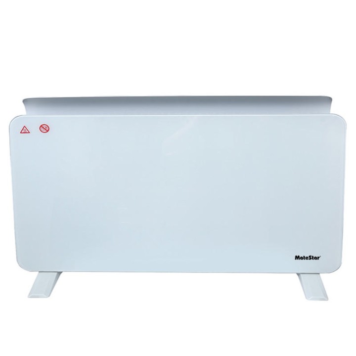 MATESTAR MAT-2001GL GLASS PANEL HEATER 2KW WHITE