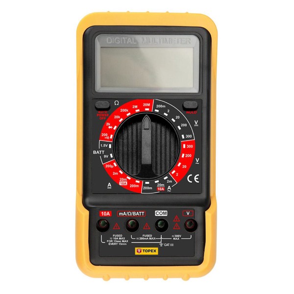 TOPEX UNIVERSAL ELECTRONIC MULTIMETER