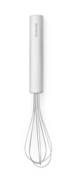 BRABANTIA STAINLESS STEEL WHISK SMALL MATT STEEL
