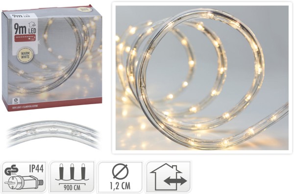 ROPE LIGHT LED 9MTR WARM WHITE