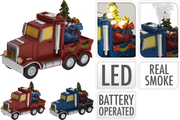 TRUCK WITH BAG &amp; LED 2ASS