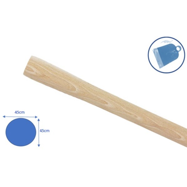 ELTECH ROUND WOODEN HANDLE 1000X45MM
