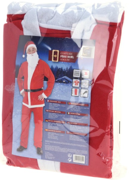 SANTA SUIT FELT 5PCS