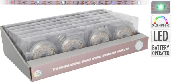 LEDSTRIP 1MTR 30LED MULTICOLOR BO