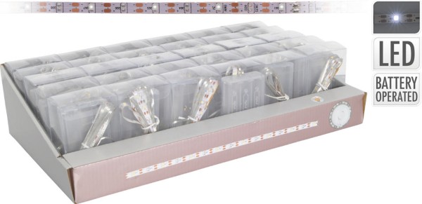 LEDSTRIP 1MTR 30LED WHITE BO