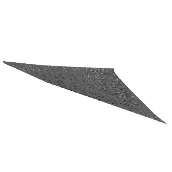 SHADE CLOTH TRIANGULAR CAMOUFLAGE 3.6X3.6X3.6M DARK GREY