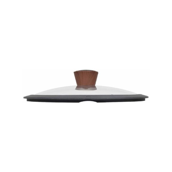 ESTIA STONE HEAT RESISTANT GLASS LID 26CM