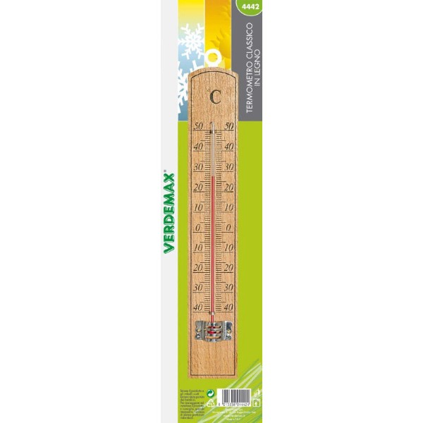 VERDEMAX CLASSIC THERMOMETER 22X3.5CM