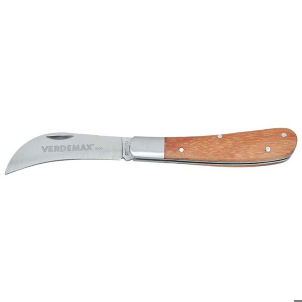 VERDEMAX GRAFTING KNIFE WOOD 18CM