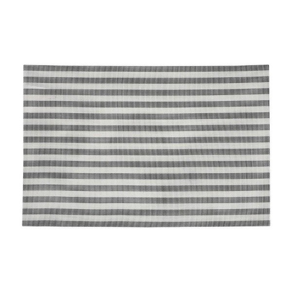 ESPIEL PLACEMAT GREY 45 X 30CM STRIPE