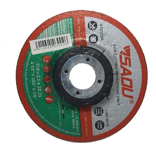 SADU STONE CUT-OFF DISC 115x2,5mm