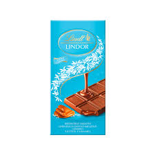 LINDT LINDOR SALTED CARAMEL 100G