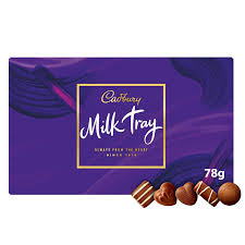 CADBURY MILK TRAY 78G