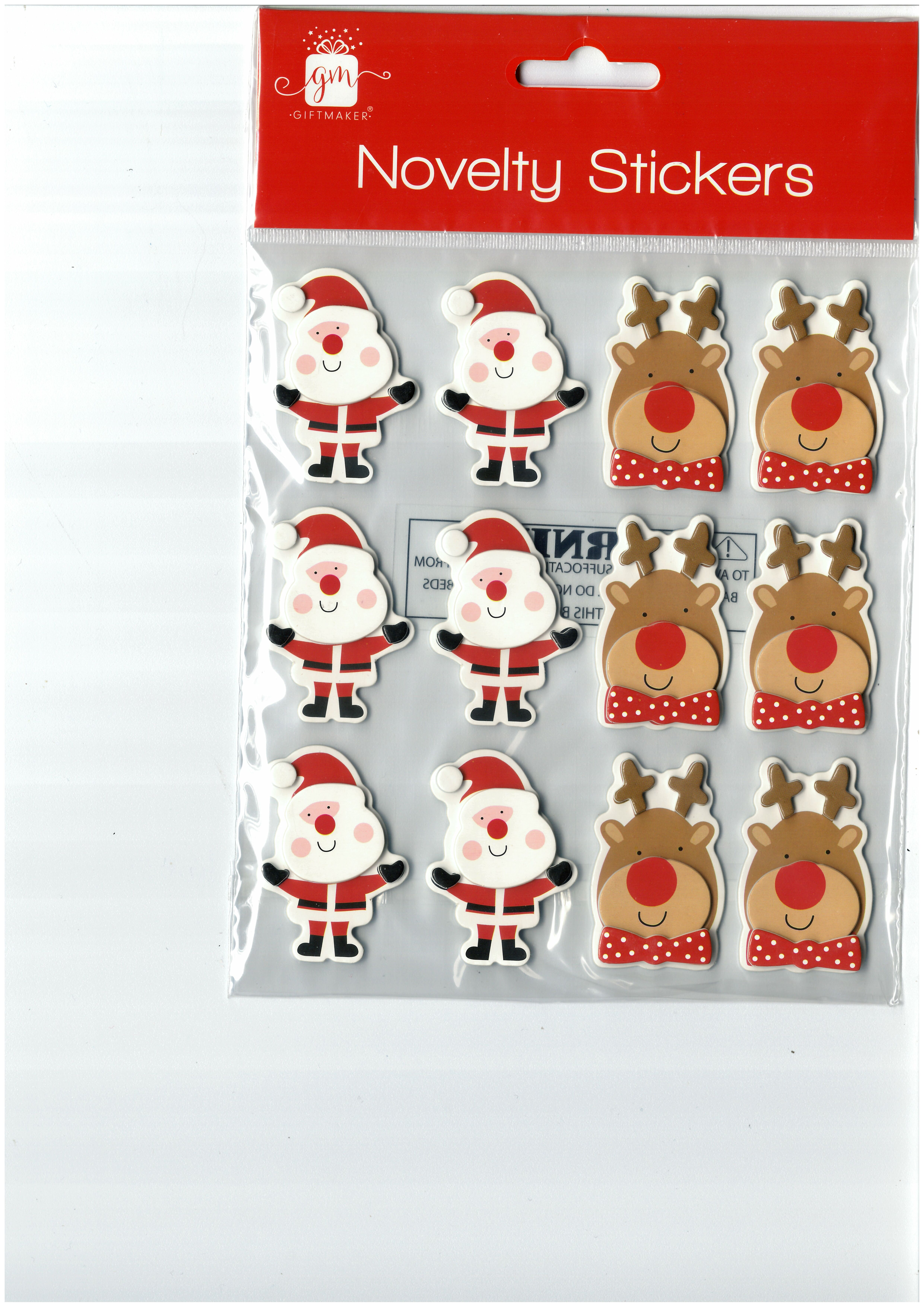 CHRISTMAS NOVELTY FOAM STICKER