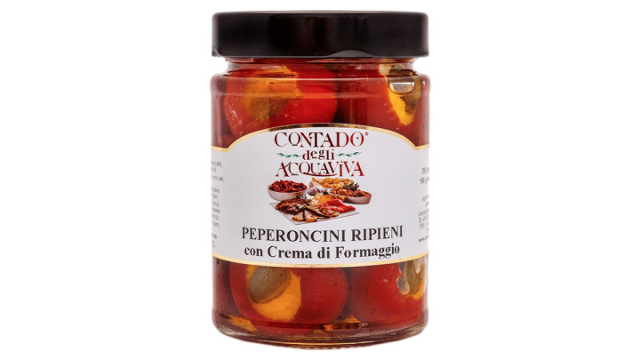 Peppers With Cream Cheese Picante 260g