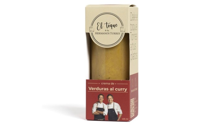 Vegetable Carry Cream Soup Hermanos Torres 435ml