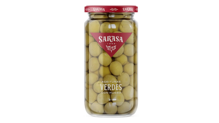 Whole Manzanilla Olives 370g
