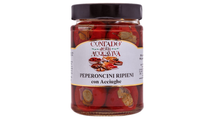 Peppers With Anchovy Picante 260g