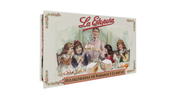 Traditional Orange Puff Pastry Gift Box 400g