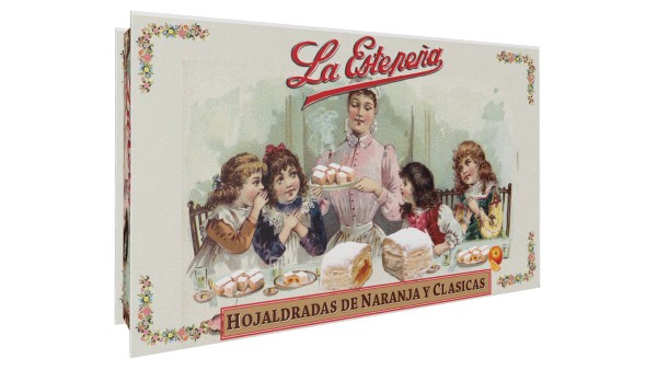 Traditional Orange Puff Pastry Gift Box 400g