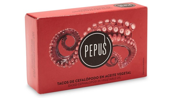 Octopus Taco Pieces 120g