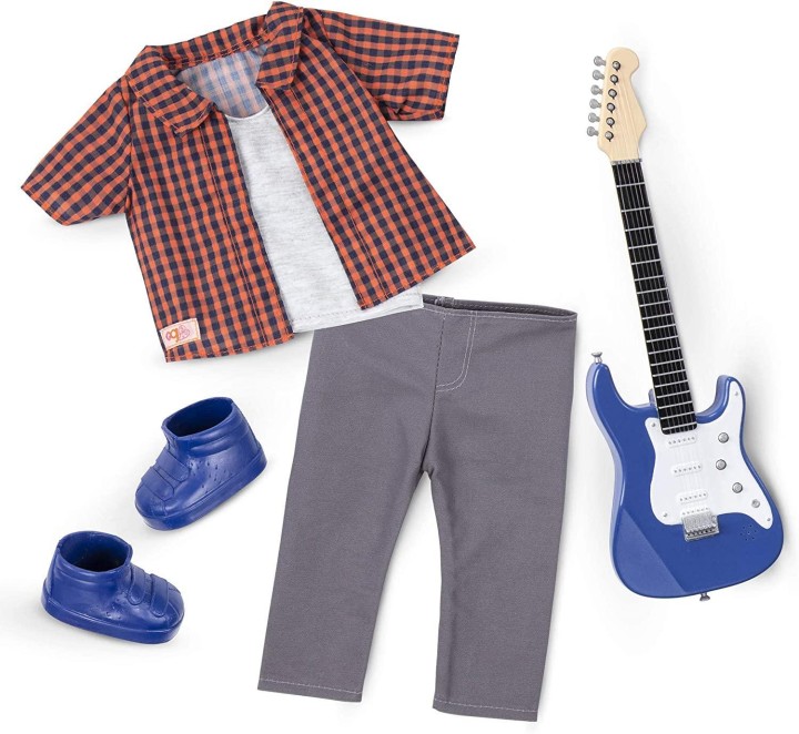 Our Generation Deluxe Outfit - Boy's Guitar 3years +