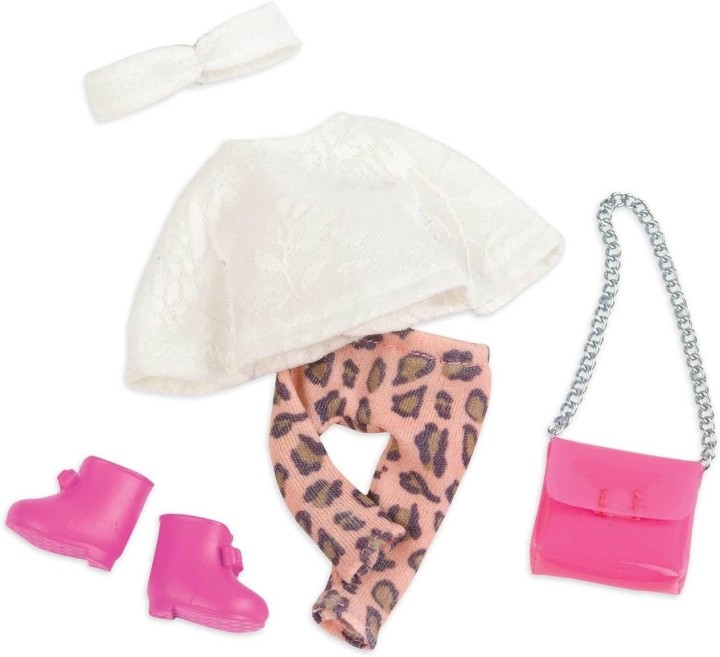 LORI Doll Lively in Leopard Outfit for 6-inch Doll 3years +