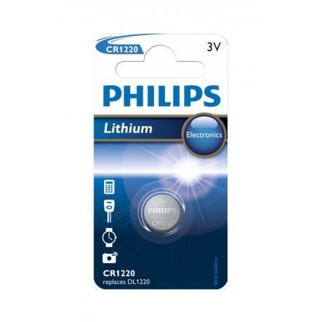 Philips Lithium 3V Coin Battery CR1220