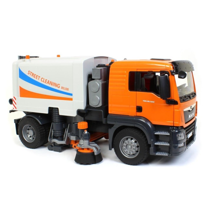 BRUDER 03780 MAN TGS Street Sweeper 3years +