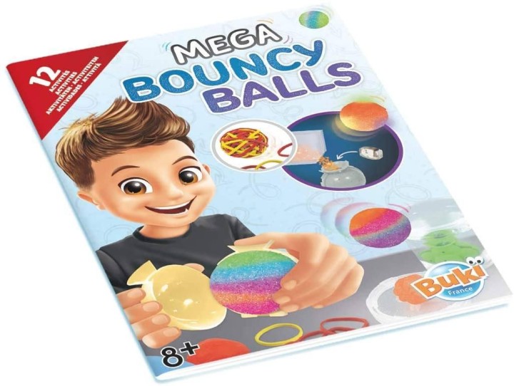 BUKI France 2164 - Mega Bouncy Balls 8years +