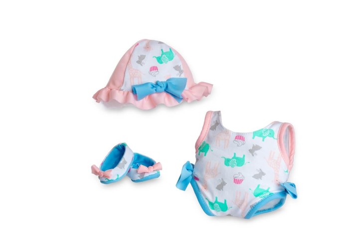 Berjuan 6210 Outfit for 40cm Baby Susu Doll 3years +