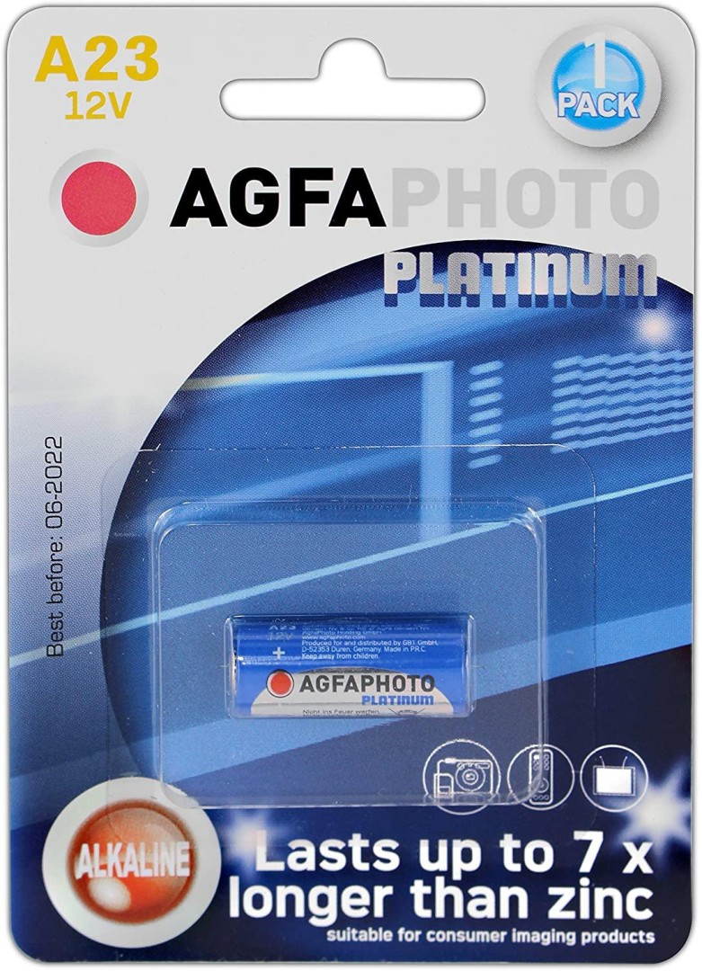 Agfaphoto Platinum A23 Alkaline Battery