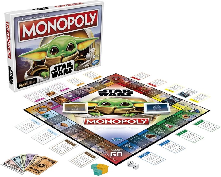 Monopoly Star Wars The Child Edition Board Game for Kids and Families (in Spanish) 11years +