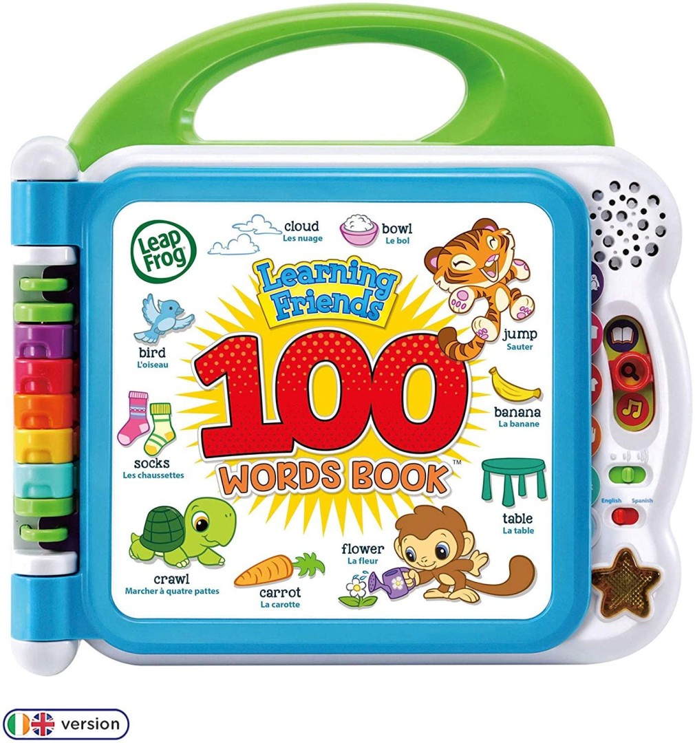 LeapFrog Learning Friends 100 Words Baby Book 0 - 18 Months