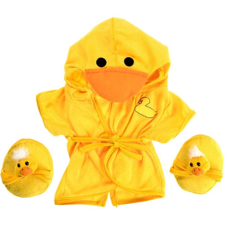 Be My Bear Duck Robe & Slippers Outfit 40cm 11years +