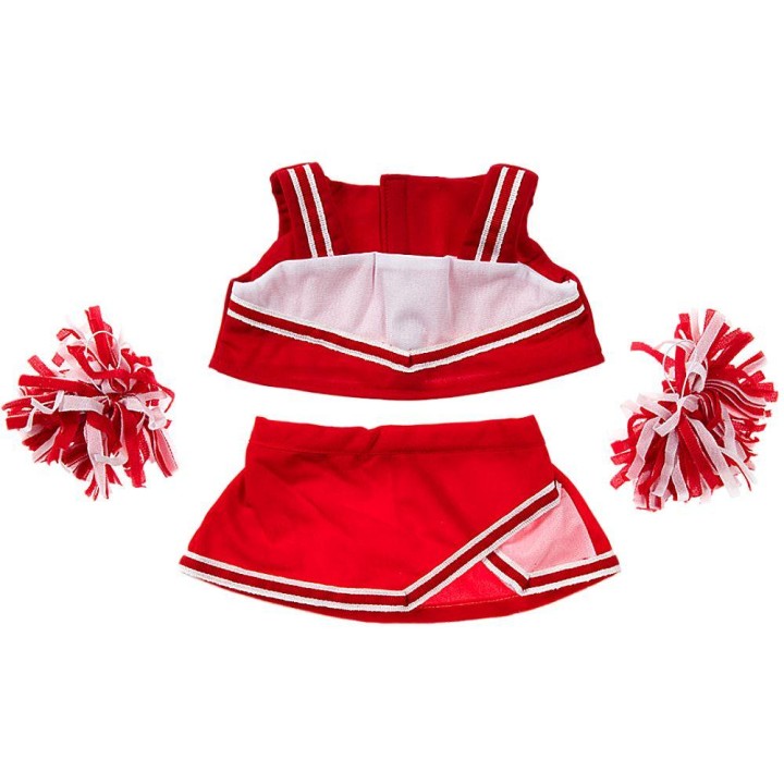 Be My Bear Red Cheerleader Outfit 40cm 11years +