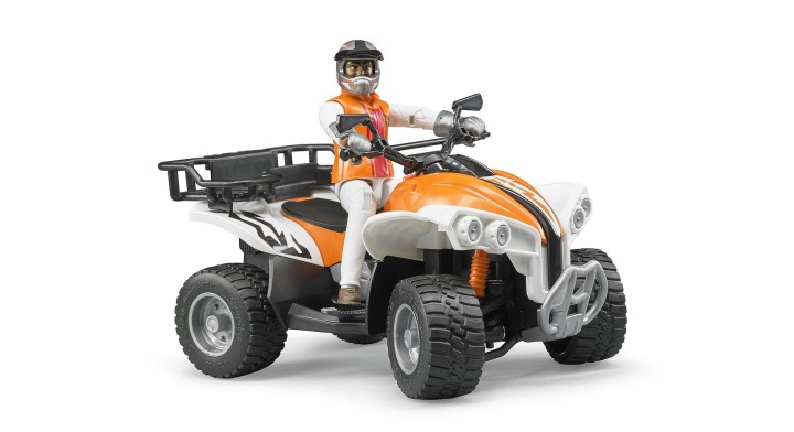 BRUDER Quad Bike With Driver 5 Years +
