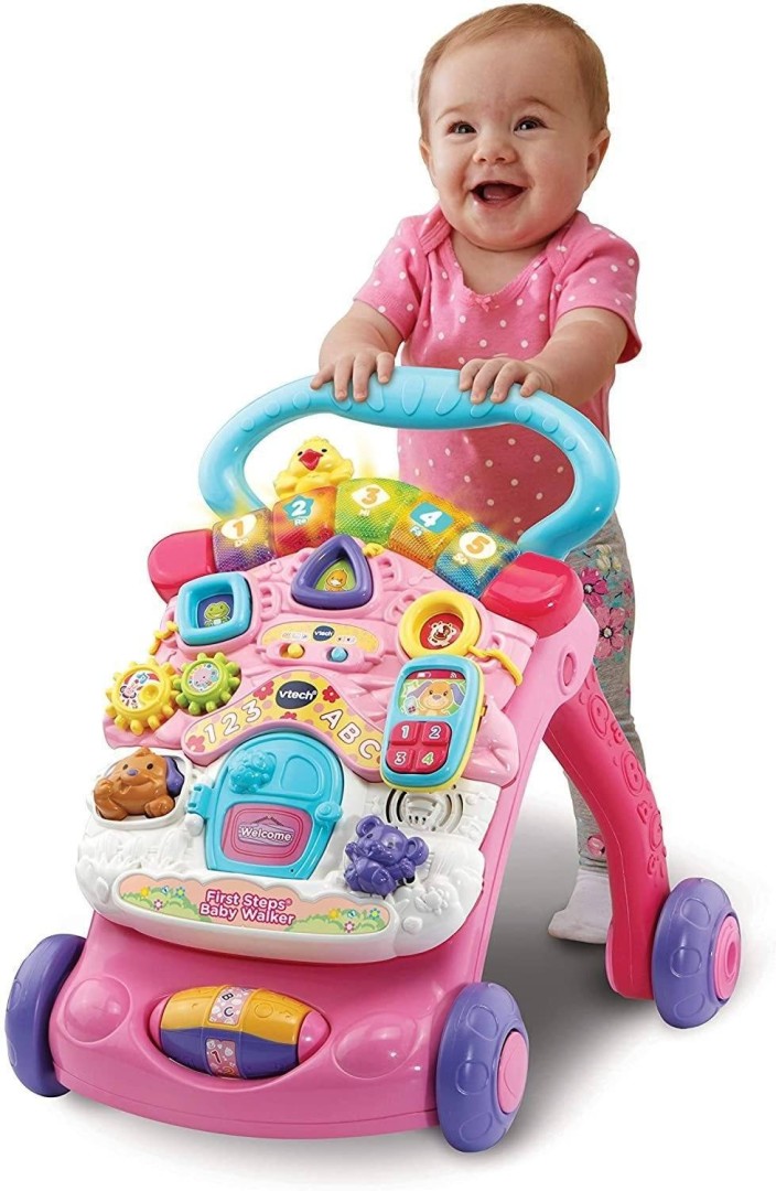 VTech First Steps Baby Walker - Pink 0 - 18 Months