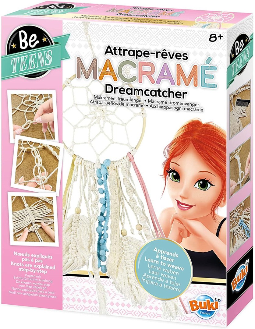 BUKI France Be Teens Macrame Dream Catcher 8years +