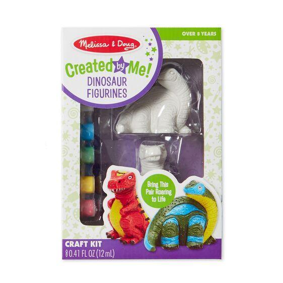 Melissa & Doug Created by Me! Dinosaur Figurines Craft Kit 8years +