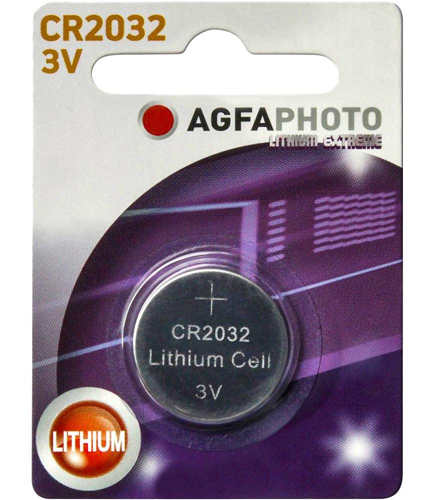 AGFA Photo Lithium 3V Button Cell Battery CR2032